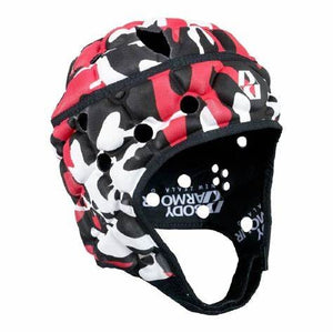 Body Armour Ventilator Headguard Junior Camp red