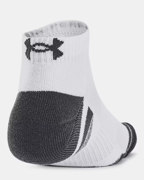 Under Armour Unisex UA Performance Tech 3-Pack Low Cut Socks