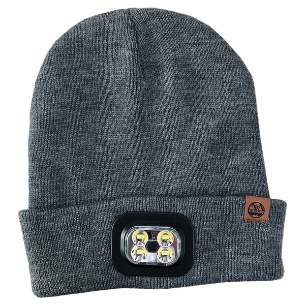 Six Peaks LED Lighted Beanie Hat-GREY