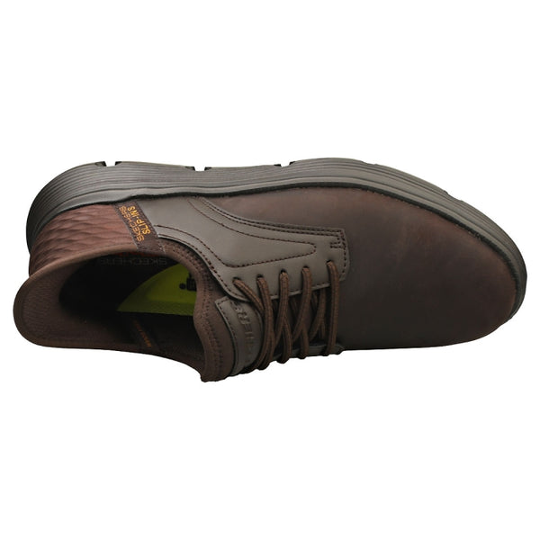 Skechers Slip-ins Garza Mens Casual Shoes in Chocolate