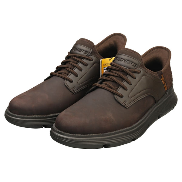 Skechers Slip-ins Garza Mens Casual Shoes in Chocolate