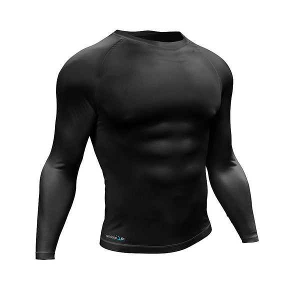 Precision Essential Baselayer Long Sleeve Shirt Junior Black