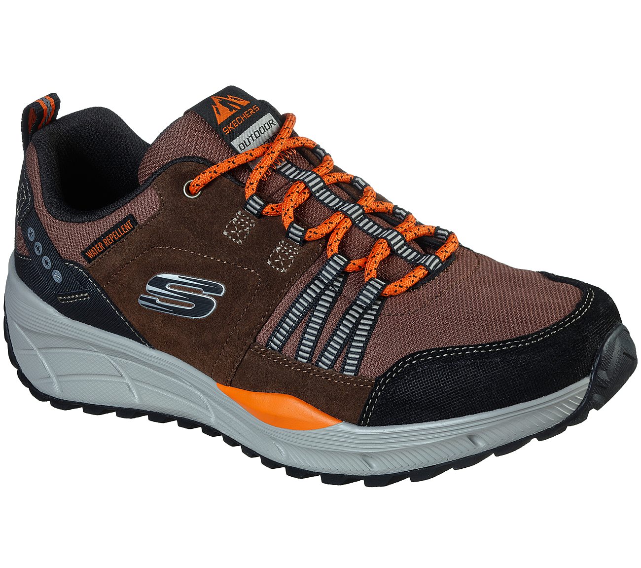 Skechers Equalizer 4.0 Trail Hiking Trainer-BROWN/BLACK