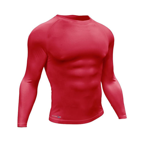 Precision Essential Baselayer Long Sleeve Shirt Junior Red