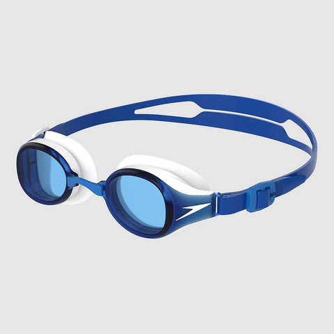 Speedo Adult Hydropure Goggles-BLUE/WHITE