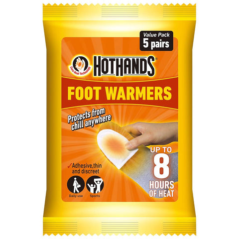 Hot hands Foot Warmers Pack of 5 pairs