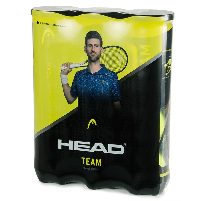 Head Team Tennis Balls 12 pack